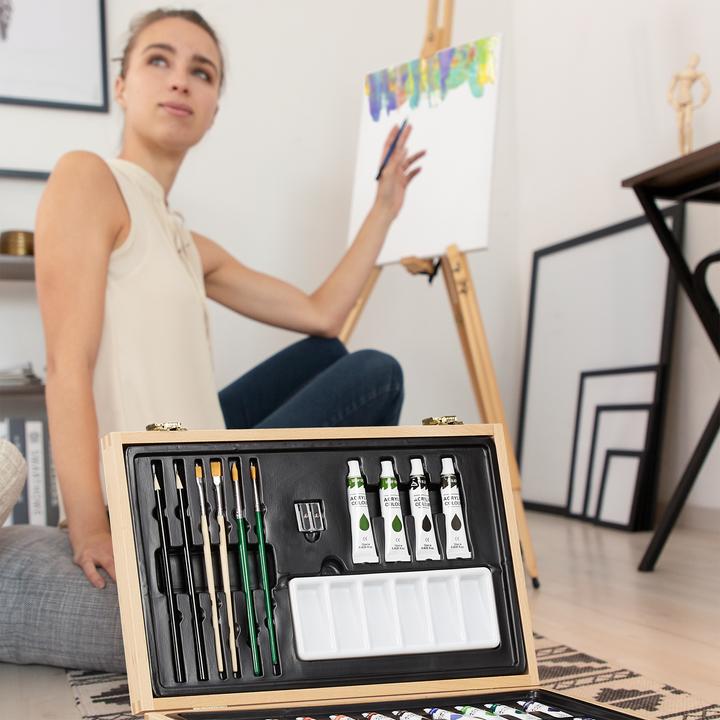 Actual product image Relaxdays Painting case