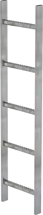 Image du produit Munk Echelle de cuvette Acier galvanisé à chaud 300mm Largeur utile 5 échelons (140 cm)