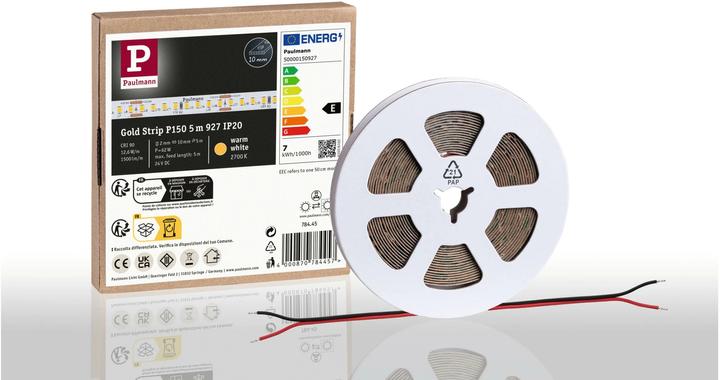 Produktbild Paulmann Pro Strip Gold P150 (Warmweiss, 500 cm, Indoor)