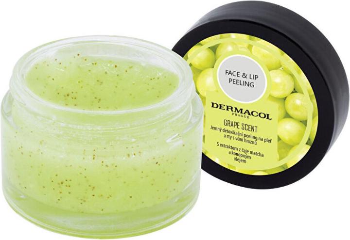 Actual product image Dermacol Face & Lip Peeling Grape Scent (50 ml)