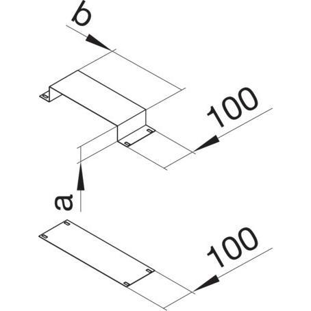 Thumbnail - Hager, Kabelschutz + Kabelführung, UKM340280 (150 mm)
