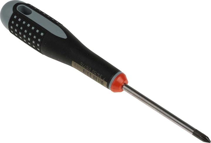 Produktbild Bahco ERGO Phillips-Schraubendreher mit 3-Komponenten-Griff, PH1 × 75 mm, 27 mm (Phillipps-Kreuzschlitz (PH))