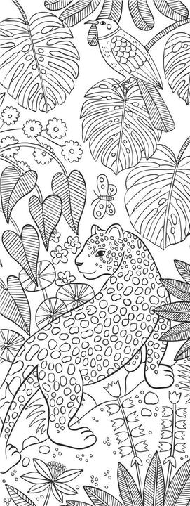 Produktbild My Mandarine Graffy Bookmark, Wald -