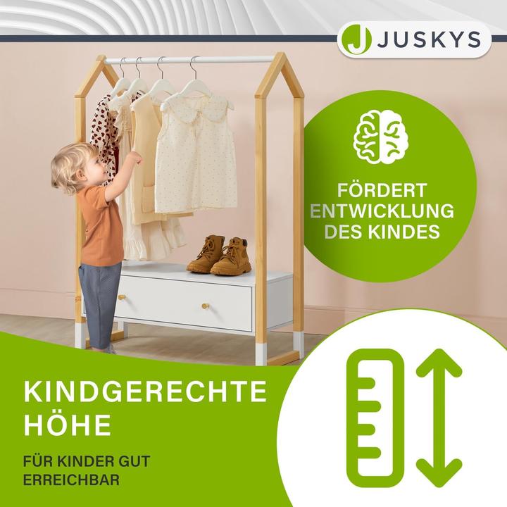 Image du produit Juskys Filla (80 x 30 x 110 cm)