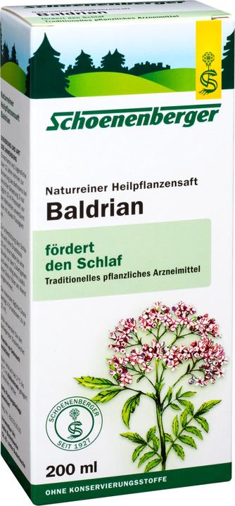 Image du produit Schönenberger Jus naturel de plantes médicinales La valériane favorise le sommeil, solution de 200 ml