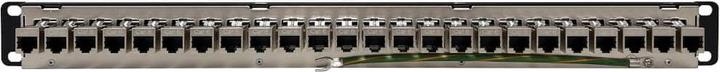 Produktbild Eaton 24-Port 1U Rack-Mount STP Shielded Cat6 /Cat5 Feedthrough Patch Panel RJ45 Ethernet