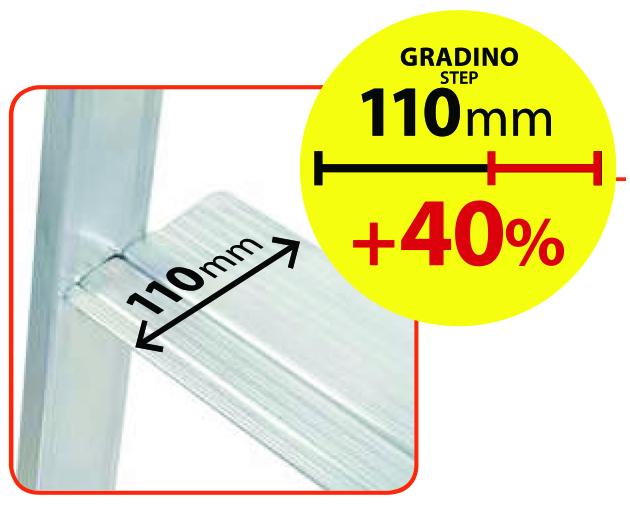 Actual product image Gierre Stepladder (Stepladder, 188 cm)