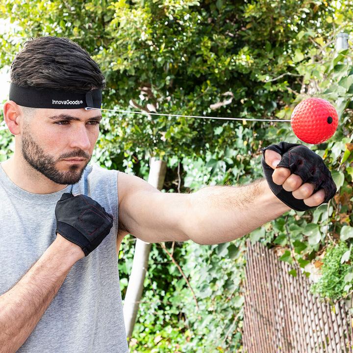 Produktbild InnovaGoods Trainings- und Reflexball-Set Balxing (3.80 cm, 0.03 kg)