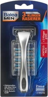 Actual product image dm Balea MEN Shaver 3-blades