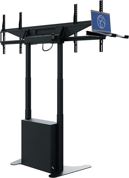 Produktbild Hagor HP Twin Lift FS-DB freist. motor. hoehenverstell. Liftsys. 2x117165cm 4665Zoll VESA max 600x (65", 120 kg)