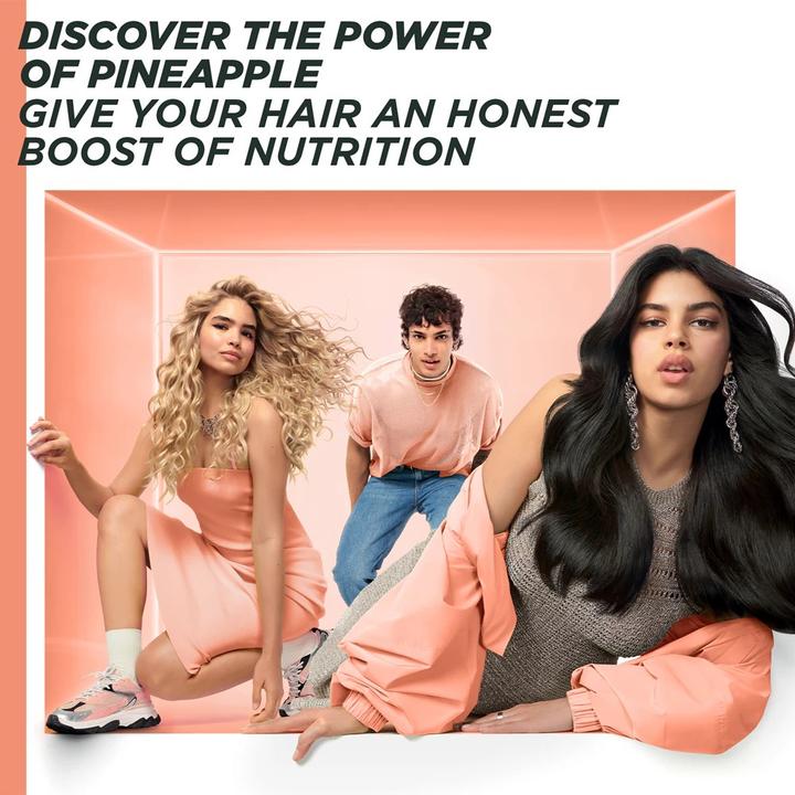 Actual product image Garnier Brightening shampoo for long hair Pineapple Hair Food (Shampoo) 350 ml (Liquid shampoo)