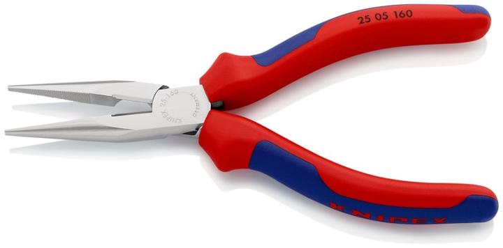 Produktbild Primium PRIM 2505160SB Knipex Flachzange m Schneide 160mm verchromt (215 mm)