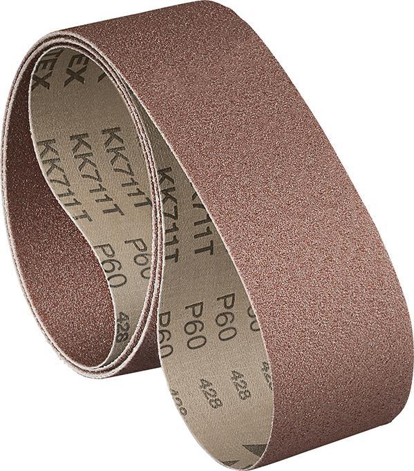 Produktbild Vsm Schleifband KK711T Länge 330 mm Breite 10 mm Körnung 80 für Stahl/ALU/Holz Korund (80)