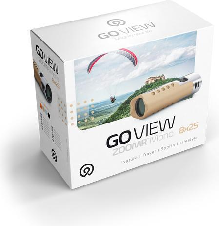 Productafbeelding GoView ZOOMR HD Lichtbruin (8 x, 25 mm)