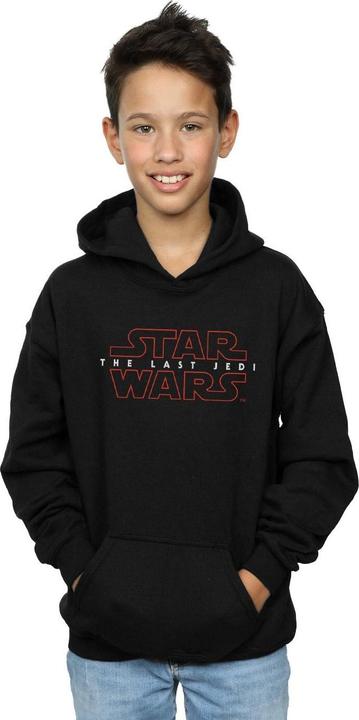 Actual product image Star Wars Boys The Last Jedi Logo Hoodie (116)