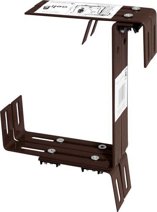 Produktbild Geli Blumenkastenhalter Form A braun