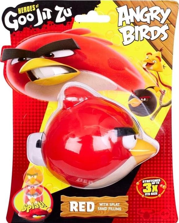 Actual product image Goo Jit Zu GJZ Angry Birds figure, ast