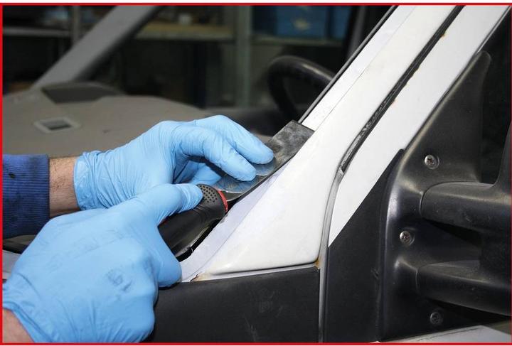 Actual product image KS Tools STAINLESS STEEL Chisel scraper, 2,5x32mm