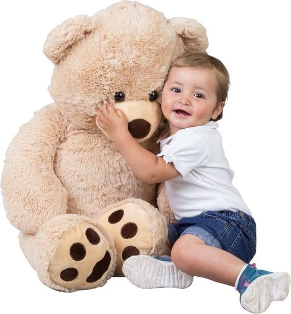 Produktbild Besttoy XL Plüsch-Bär - beige - ca. 100 cm