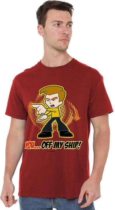 Produktbild Star Trek Quogs Off My Ship TShirt (S)