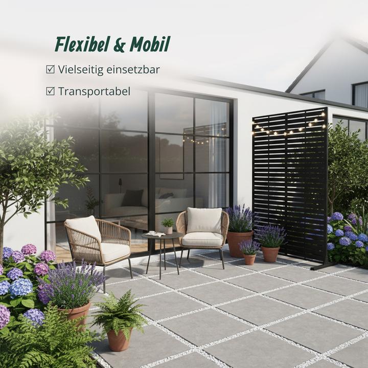 Immagine prodotto Relaxdays Paravento per esterni (50 cm)