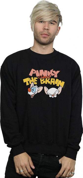 Immagine prodotto Universal Textiles Pinky And The Brain Heads Felpa Uomo (L)
