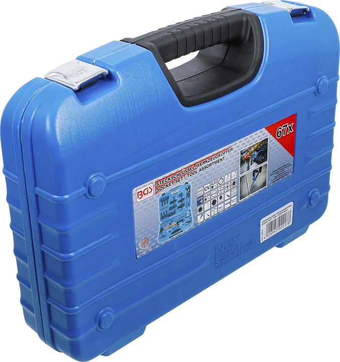 Produktbild BGS Steckschlüssel-Werkzeugkoffer 67-tlg. (67 Teile)