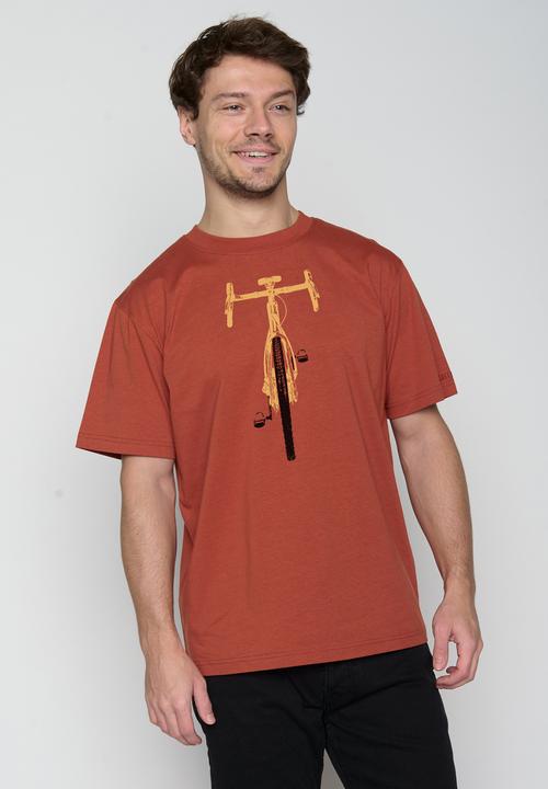 Actual product image Greenbomb T-Shirt Bike Front Stamp (L)