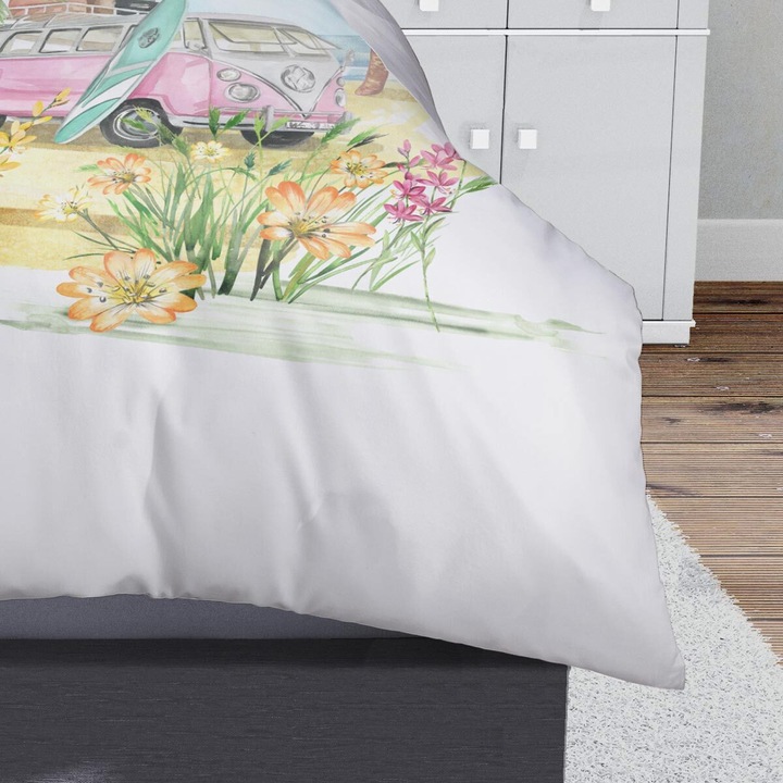 Immagine prodotto Traumschlaf Camper (Set di biancheria da letto, 200 x 200 cm, 2 x 80 x 80 cm)