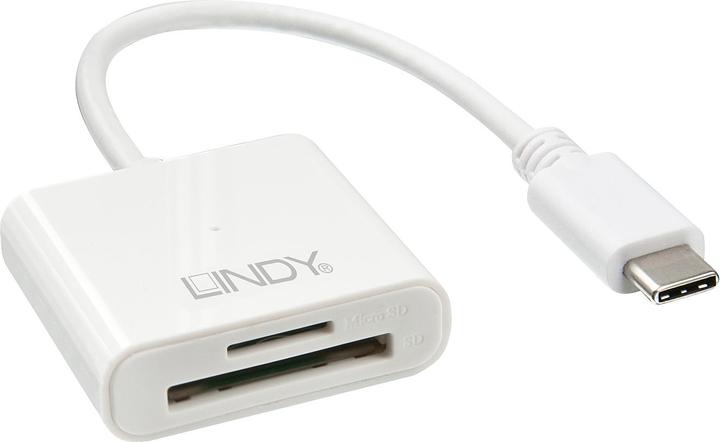 Lindy Lettore di schede SD USB 3.1 Tipo C (USB-C)
