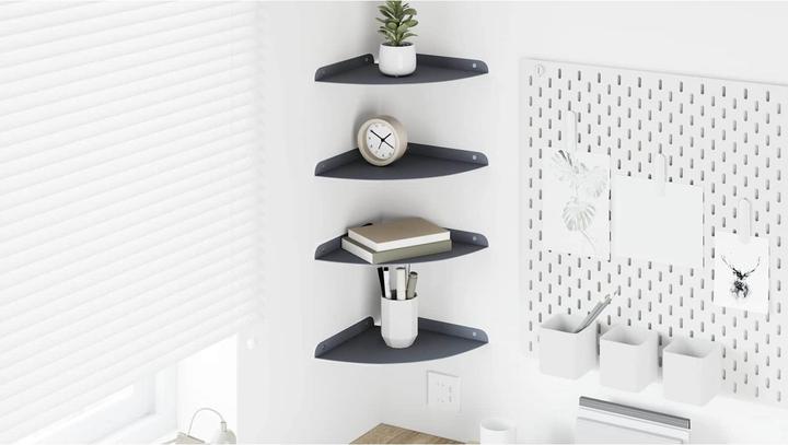 Immagine prodotto vidaXL Schwebendes Regal (24 x 24 x 2.30 cm)