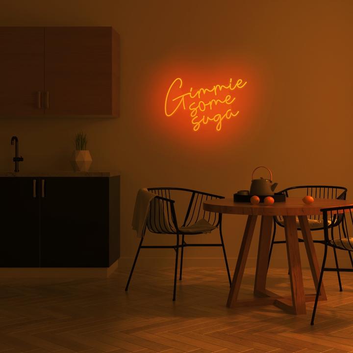 Produktbild Locomocean LED Wandneon - Gimmie Some Suga