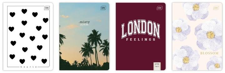 Actual product image Interdruk Notebook A5/80K Line (10 pieces) (A5, Lined)