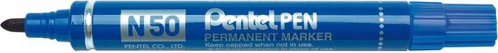Produktbild Pentel N 50 permanent marker Tip type Blue 12 piece(s) (12x)