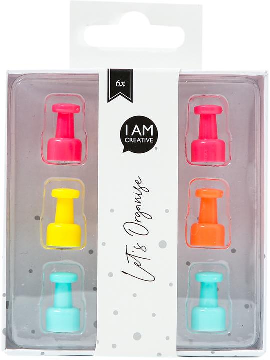 Produktbild I Am Creative Dekomagnete (6x)