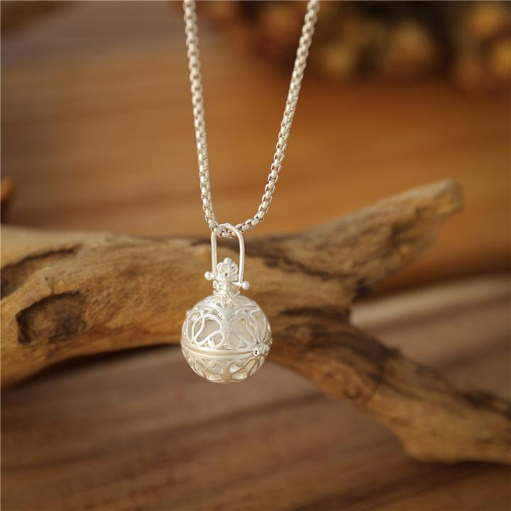 Immagine prodotto Andreani Collana con ciondolo a forma di sfera di cristallo di rocca (Metallo)