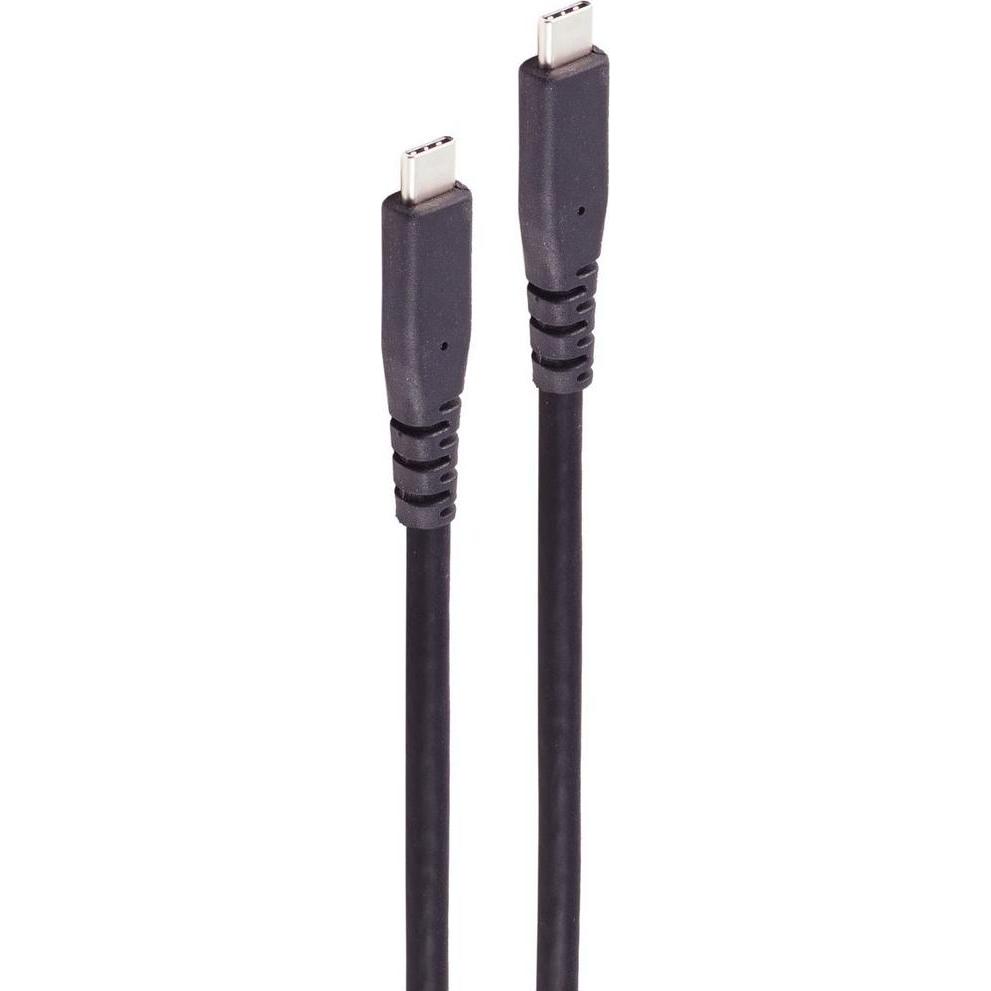 Shiverpeaks --USB Kabel Typ-C Verbindungskabel, 3.2 Gen 2x2, TPE, 0,5m (BS13-57015) (0.50 m, USB 3.2 Gen 2x2), Cavo USB
