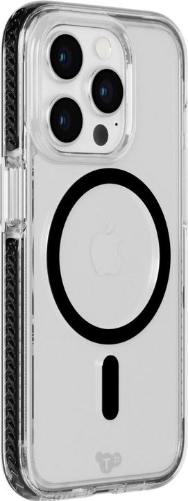 Produktbild tech21 EvoCrystal Case MagSafe for iPhone 15 Pro Black Titanium (Apple iPhone 15 Pro)