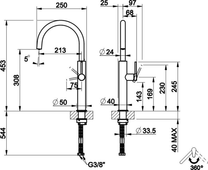 Image du produit Gessi Bitte in Hybris oder Grundatentext in SAP-ERP in FR pflegen!!
