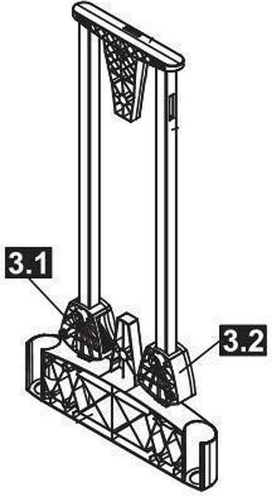 Image du produit Sponeta 1 guide latéral gauche