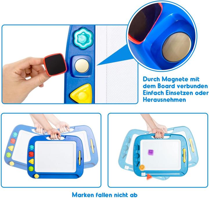 Image du produit Activity Board Grand tableau de peinture magnétique Tableau magique, 42x32cm Tableau de dessin Tableau de