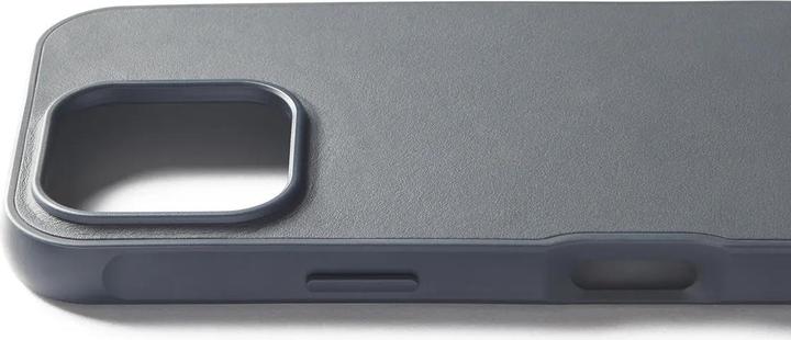 Productafbeelding Mujjo Leather Shield Case iPhone 16 Pro blauw (MUJJO-CL-053-SB) (Apple iPhone 16 Pro)