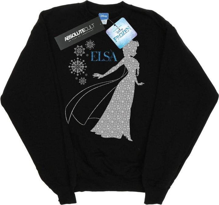 Image du produit Disney - Sweat FROZEN ELSA CHRISTMAS SILHOUETTE - Fille (140, 146)