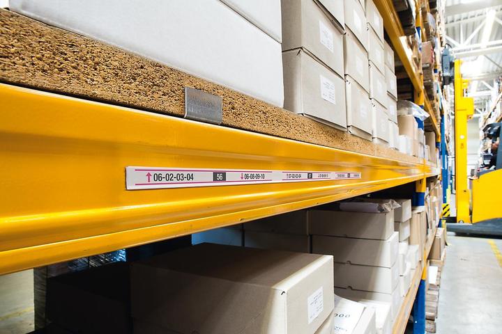 Produktbild Durable Kennzeichnungsschiene SCANFIX 1000mm x 20mm