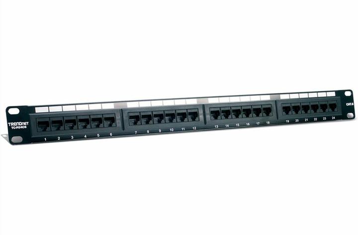 Produktbild Trendnet TC-P24C6 Patch Panel 24-port Cat6 Unshielded