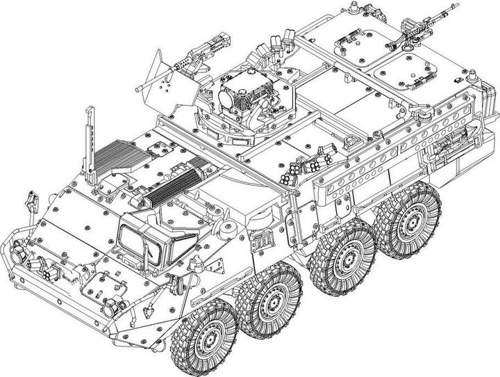 Produktbild Trumpeter M1127 Stryker Reconnaissance Vehicle (RV)