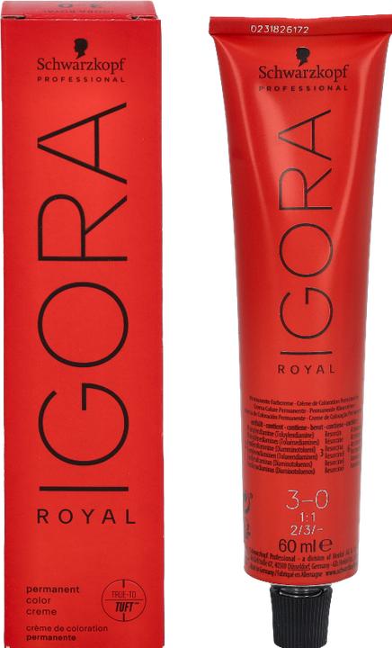 Produktbild Schwarzkopf Professional Igora Royal (3-0 Dunkelbraun)