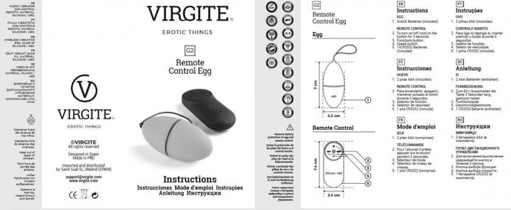 Produktbild Virgite Vibrierendes Ei G2 Rosa