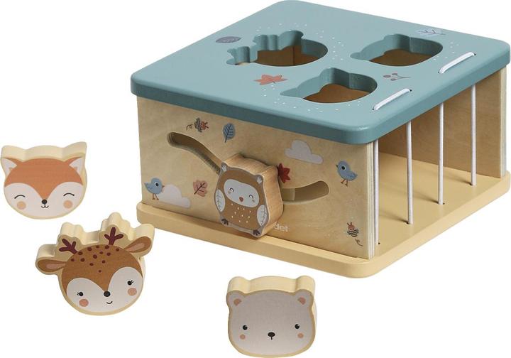 Actual product image Vertbaudet Baby pegging game WALDFREUNDE made of wood FSC®