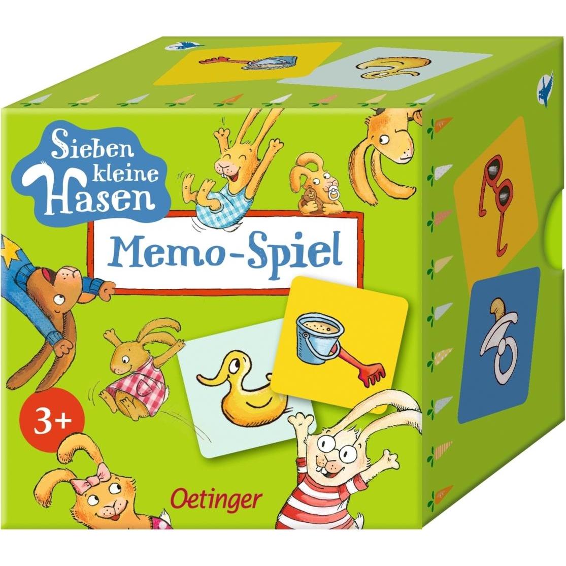 Oetinger Sieben kleine Hasen. Memo-Spiel (Deutsch)
